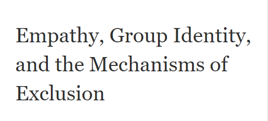 empathy-exclusion