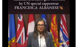 UN Special Rapporteur Francesca Albanese is a legend.